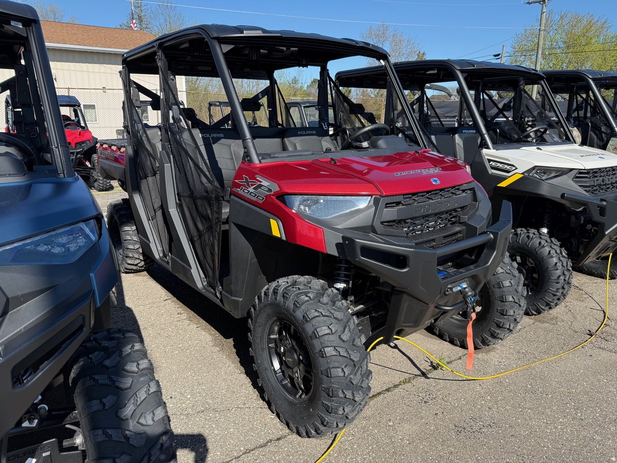 2025 Polaris Polaris Ranger Crew XP 1000 Premium Sunset Red 2025 - Sold Boat