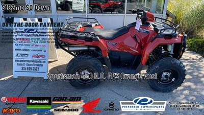 BOATZON | 2025 Polaris Sportsman 450 HO EPS Orange Rust BOATZON | 2025 Polaris Sportsman 450 HO EPS Orange Rust