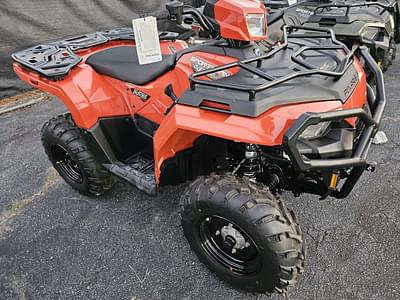 BOATZON | 2025 Polaris SPORTSMAN 450 HO UTILITY  ORANGE RUST