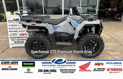 BOATZON | 2025 Polaris Sportsman 570 Premium Storm Gray