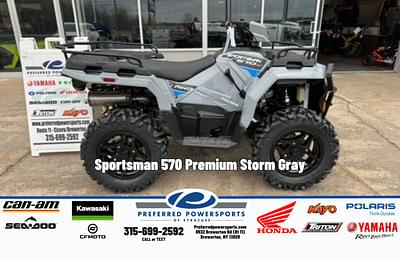 BOATZON | 2025 Polaris Sportsman 570 Premium Storm Gray