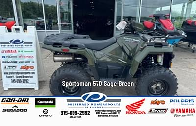 BOATZON | 2025 Polaris Sportsman 570 Sage Green