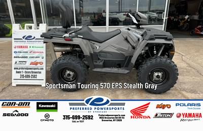 BOATZON | 2025 Polaris Sportsman Touring 570 EPS Stealth Gray