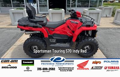 BOATZON | 2025 Polaris Sportsman Touring 570 Indy Red