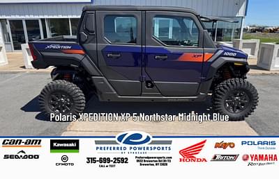 BOATZON | 2025 Polaris XPEDITION XP 5 Northstar Midnight Blue