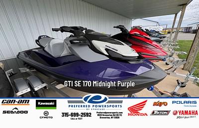 BOATZON | 2025 SeaDoo GTI SE 170 wAudio wiDF Midnight Purple
