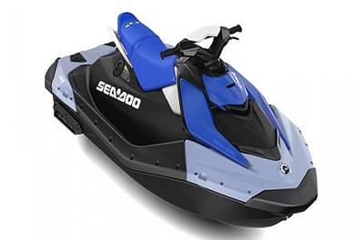 BOATZON | 2025 SeaDoo Spark 2 Up 90 wiBR wConv Dazzling BlueVapor Blue