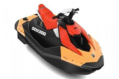 BOATZON | 2025 SeaDoo Spark 2 Up 90 wiBR wConv Sunrise OrangeDragon