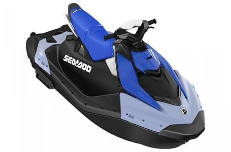 New SeaDoo Spark 3 Up 90 wConv wAudio Dazzling BlueVapor