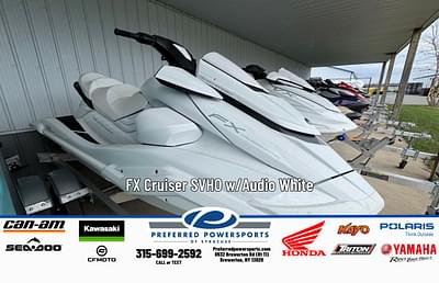 BOATZON | 2025 Yamaha FX Cruiser SVHO wAudio White