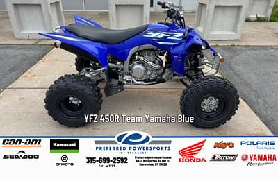 BOATZON | 2025 Yamaha YFZ 450R Team Yamaha Blue