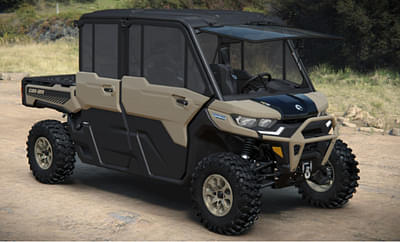 BOATZON | BRP CAN-AM DEFENDER MAX LTD CAB HD10 DESERT TANSTEALTH BLACK 2025