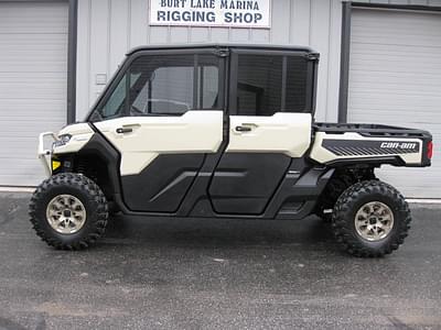 BOATZON | BRP CAN-AM DEFENDER MAX LTD CAB HD10 DESERT TANSTEALTH BLACK 2025