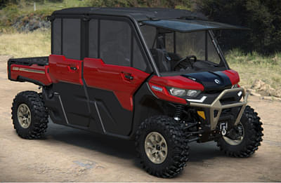 BOATZON | BRP CAN-AM DEFENDER MAX LTD CAB HD10 FIERY RED 2025