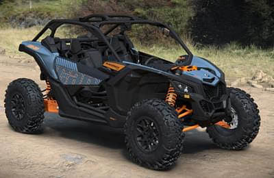 BOATZON | BRP CAN-AM MAVERICK X3 DS TURBO RR SCANDI BLUEORANGE CRUSH 2025