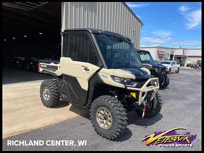 BOATZON | Can-Am® Defender Limited HD10 Desert Tan  Stealth Black 2025