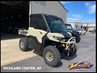 BOATZON | Can-Am® Defender Limited HD10 Desert Tan  Stealth Black 2025