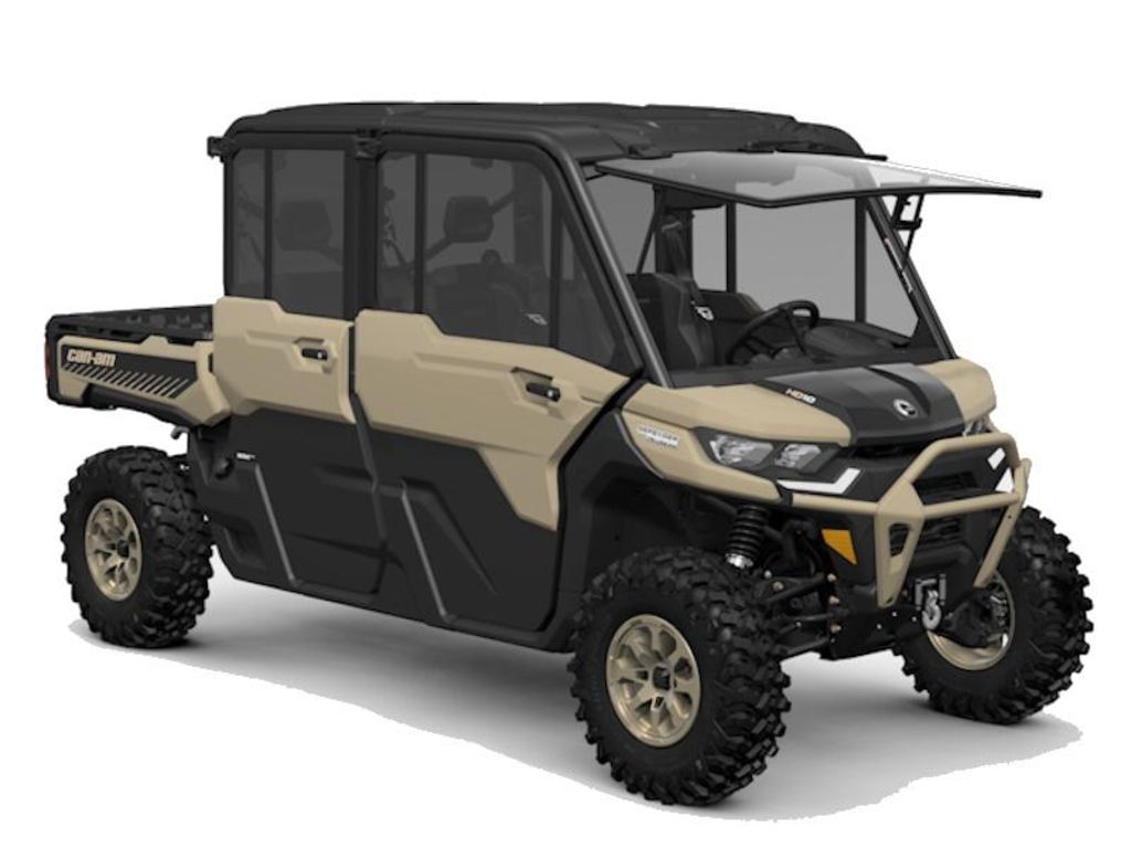 2025 Can-Am® Defender MAX Limited HD10 Desert Tan  Stealth Black - Sold Boat