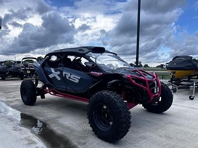 BOATZON | Can-Am® Maverick R Max X RS Dusty Navy  Legion Red 2025