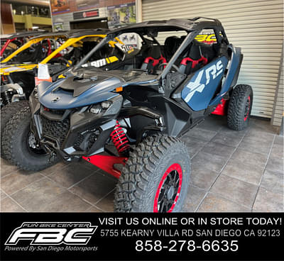 BOATZON | Can-Am® Maverick R X RS with SmartShox Dusty Navy  Legion Red 2025