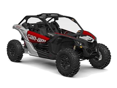 BOATZON | Can-Am® Maverick X3 DS Turbo Fiery Red  Hyper Silver 2025
