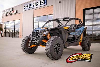 BOATZON | Can-Am® Maverick X3 DS Turbo RR Scandi Blue  Orange Crush 2025
