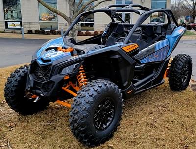 BOATZON | Can-Am® Maverick X3 DS Turbo RR Scandi Blue  Orange Crush 2025