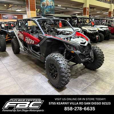 BOATZON | Can-Am® Maverick X3 MAX DS Turbo Fiery Red  Hyper Silver 2025