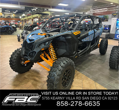 BOATZON | Can-Am® Maverick X3 MAX RS Turbo Scandi Blue  Orange Crush 2025