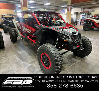 BOATZON | Can-Am® Maverick X3 Max X RS Turbo RR Fiery Red  Hyper Silver 2025