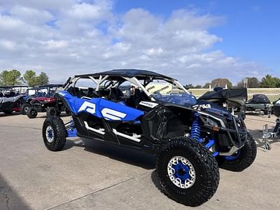 BOATZON | Can-Am® Maverick X3 MAX X rs Turbo RR Intense Blue  Carbon Black  Chalk Grey 2022