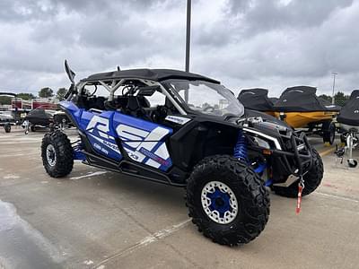BOATZON | Can-Am® Maverick X3 MAX X rs Turbo RR Intense Blue  Carbon Black  Chalk Grey 2022