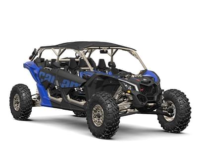 BOATZON | Can-Am® Maverick X3 MAX X rs Turbo RR with SmartShox Dazzling Blue  Carbon Black 2024