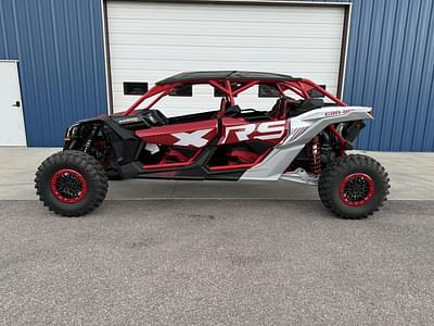 BOATZON | Can-Am® Maverick X3 Max X RS Turbo RR With SmartShox Fiery Red  Hyper Silver 2025
