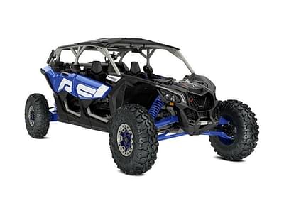 BOATZON | Can-Am® Maverick X3 MAX X rs Turbo RR With SmartShox Intense Blue  Carbon Black  2022