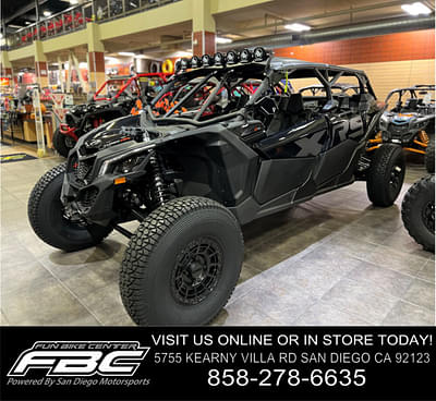 BOATZON | Can-Am® Maverick X3 Max X RS Turbo RR With SmartShox Triple Black 2025