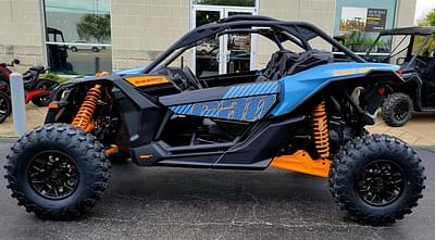 BOATZON | Can-Am® Maverick X3 RS Turbo RR Scandi Blue  Orange Crush 2025