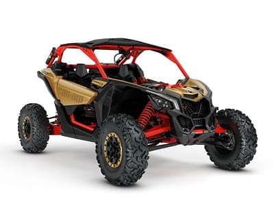 BOATZON | Can-Am® Maverick X3 X RS TURBO R Gold  CanAm Red 2018