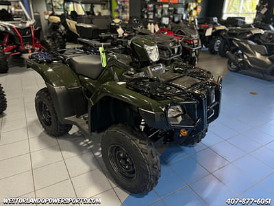 BOATZON | Honda® FourTrax Foreman Rubicon 4x4 EPS Black Forest Green 2024