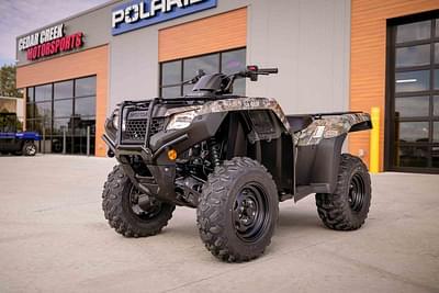 BOATZON | Honda® FourTrax Rancher 4x4 Automatic DCT IRS EPS TrueTimber Atera Camo 2025