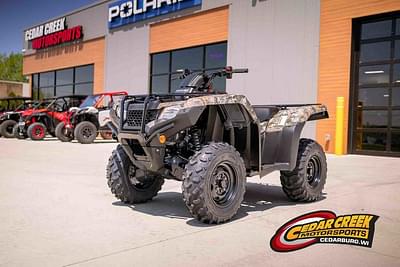 BOATZON | Honda® FourTrax Rancher 4x4 Automatic DCT IRS EPS TrueTimber Atera Camo 2025