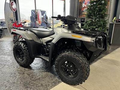 BOATZON | Honda® Fourtrax Rubicon 4X4 Automatic Matte Silver Metallic 2024