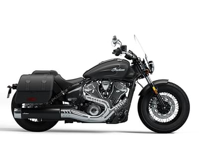 BOATZON | Indian Motorcycle® Super Scout Black Smoke with Graphics 2025