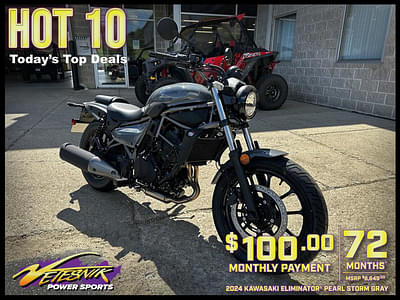 BOATZON | Kawasaki Eliminator Pearl Storm Gray 2024