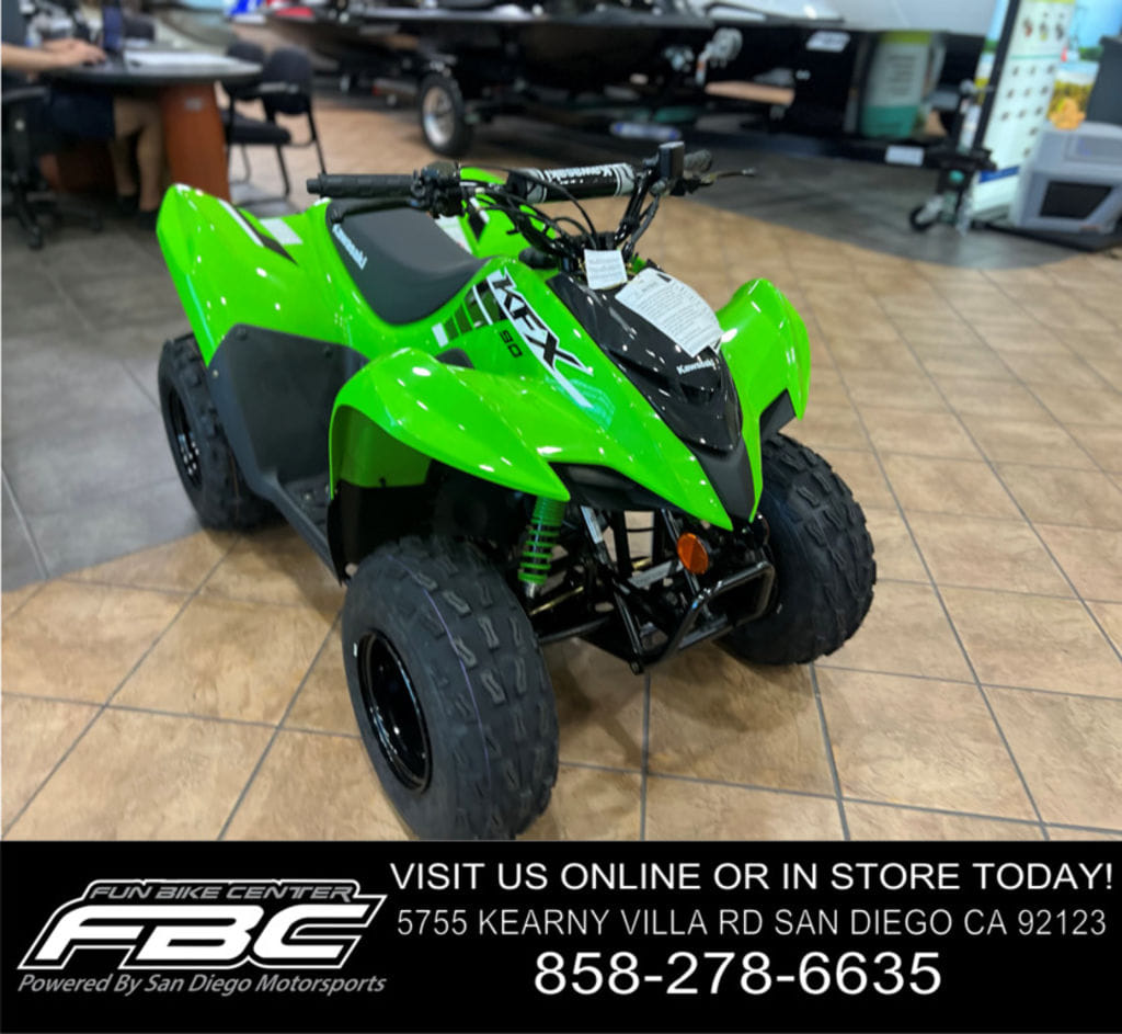 hk　KL90 f3.5 New Kawasaki KFX90 2025 for sale in San Diego, California