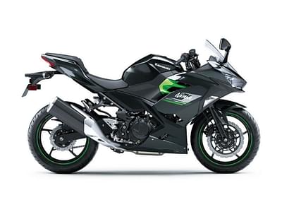 BOATZON | Kawasaki Ninja 400 ABS Matrix Camo GrayMetallic Matte Carbon Gray 2023