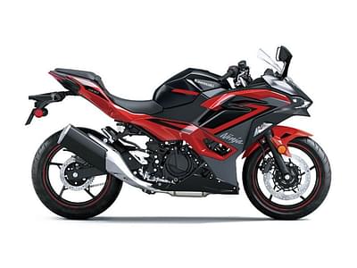 BOATZON | Kawasaki Ninja 500 ABS Passion RedMetallic Flat Spark Black 2025