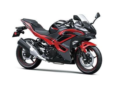 BOATZON | Kawasaki Ninja 500 ABS Passion RedMetallic Flat Spark Black 2025