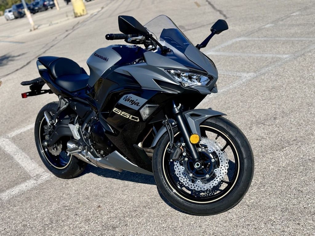 New Kawasaki Ninja 650 Metallic Matte Graphenesteel