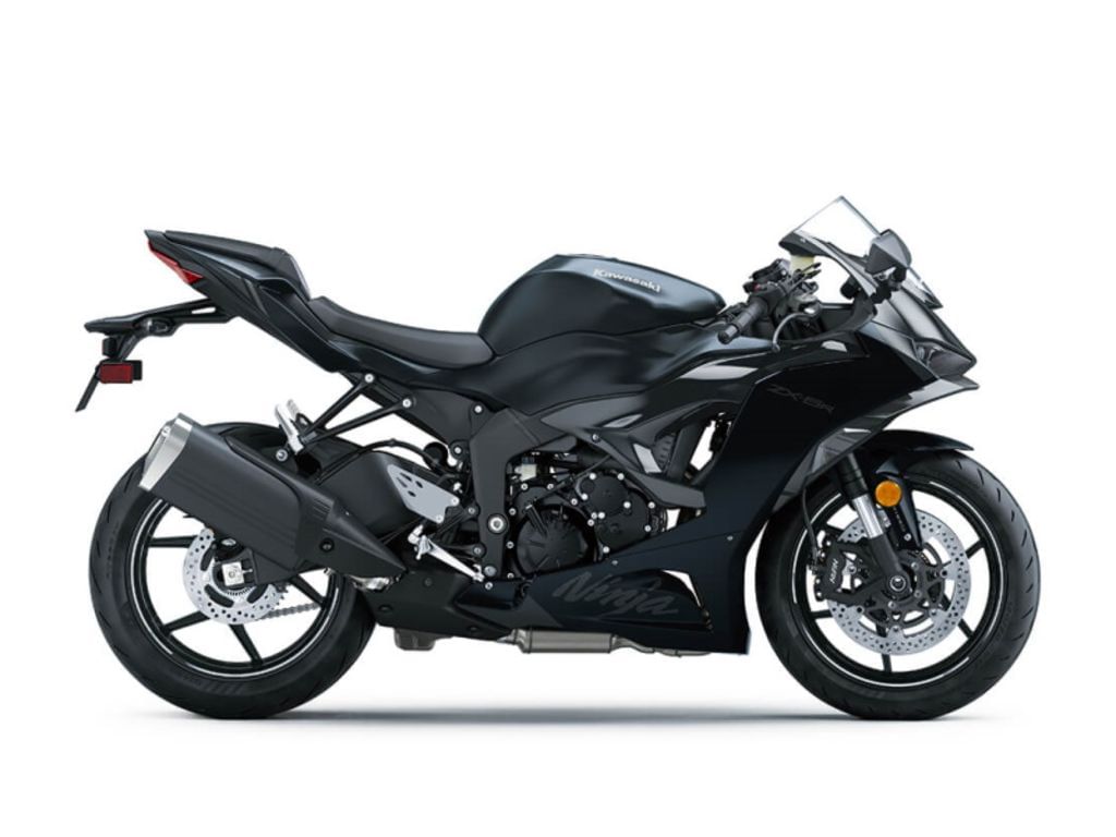 Used Kawasaki Ninja ZX6R Metallic Flat Spark BlackEbony 2024